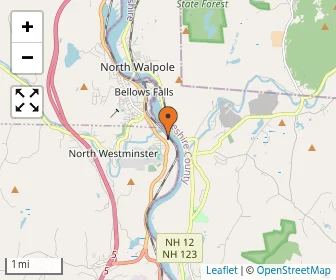 Area schools map